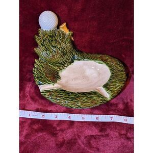 Atlantic Mold Co vintage golf tray in good condition.